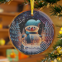 Load image into Gallery viewer, Frosty's Glass Ornaments Set