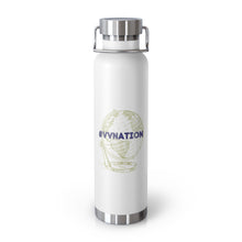 Load image into Gallery viewer, VV Nation's Copper Vacuum Insulated Water Bottle, 22oz