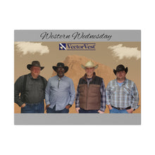 Load image into Gallery viewer, Western-Wednesday Matte Canvas, Stretched, 0.75"