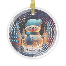 Load image into Gallery viewer, Frosty's Glass Ornaments Set