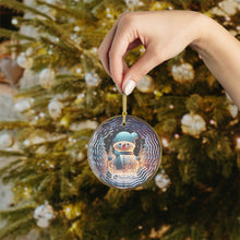 Load image into Gallery viewer, Frosty's Glass Ornaments Set