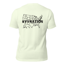 Load image into Gallery viewer, VectorVest #VVNation United States Light Unisex T-Shirt