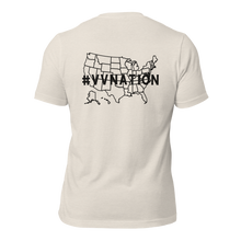 Load image into Gallery viewer, VectorVest #VVNation United States Light Unisex T-Shirt