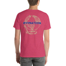 Load image into Gallery viewer, VectorVest #VVNATION World Unisex T-shirt