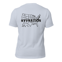 Load image into Gallery viewer, VectorVest #VVNation United States Light Unisex T-Shirt