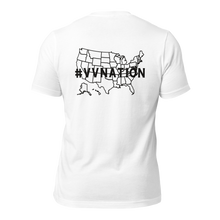 Load image into Gallery viewer, VectorVest #VVNation United States Light Unisex T-Shirt