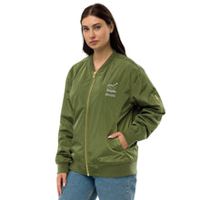Load image into Gallery viewer, VectorVest Women's Premium Bomber Jacket
