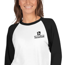 Load image into Gallery viewer, VectorVest Women's 3/4 sleeve raglan shirt