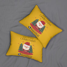 Load image into Gallery viewer, VV Spun Polyester Lumbar Holiday Pillow
