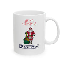 Load image into Gallery viewer, Santa&#39;s Ceramic Mug - VV Holiday Collection, (11oz, 15oz)
