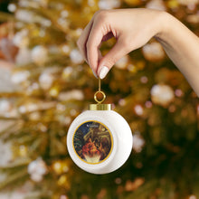 Load image into Gallery viewer, Peace on Earth Christmas Ball Ornament
