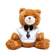 Load image into Gallery viewer, &quot;Prudent Investor&quot; Teddy Bear with T-Shirt
