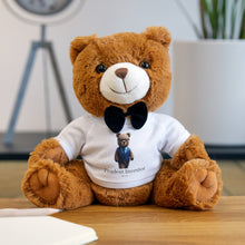Load image into Gallery viewer, &quot;Prudent Investor&quot; Teddy Bear with T-Shirt
