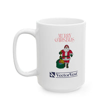 Load image into Gallery viewer, Santa&#39;s Ceramic Mug - VV Holiday Collection, (11oz, 15oz)

