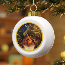 Load image into Gallery viewer, Peace on Earth Christmas Ball Ornament
