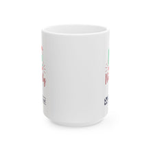 Load image into Gallery viewer, Naughty or Nice - VV Holiday Collection Ceramic Mug, (11oz, 15oz)
