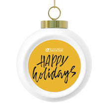 Load image into Gallery viewer, Happy Holidays Christmas Ball Ornament
