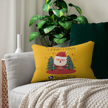 Load image into Gallery viewer, VV Spun Polyester Lumbar Holiday Pillow
