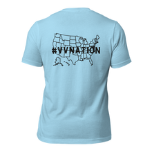 Load image into Gallery viewer, VectorVest #VVNation United States Light Unisex T-Shirt
