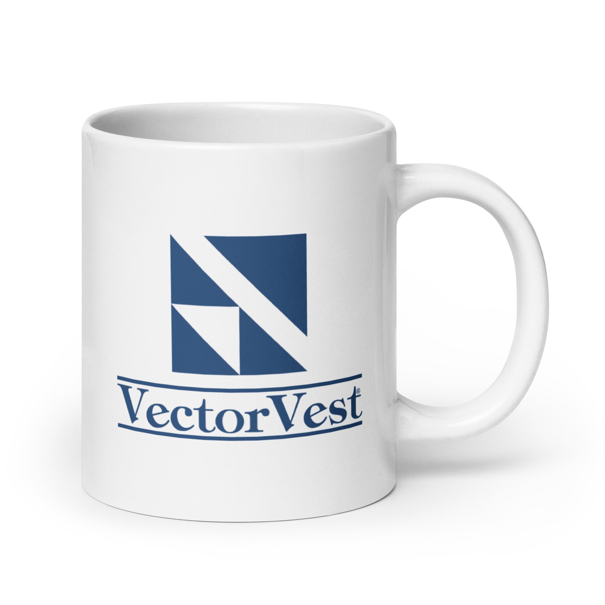 VectorVest White Glossy Mug – VectorVest Store