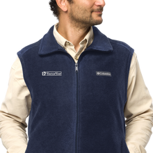 Load image into Gallery viewer, VectorVest Men’s Columbia fleece vest
