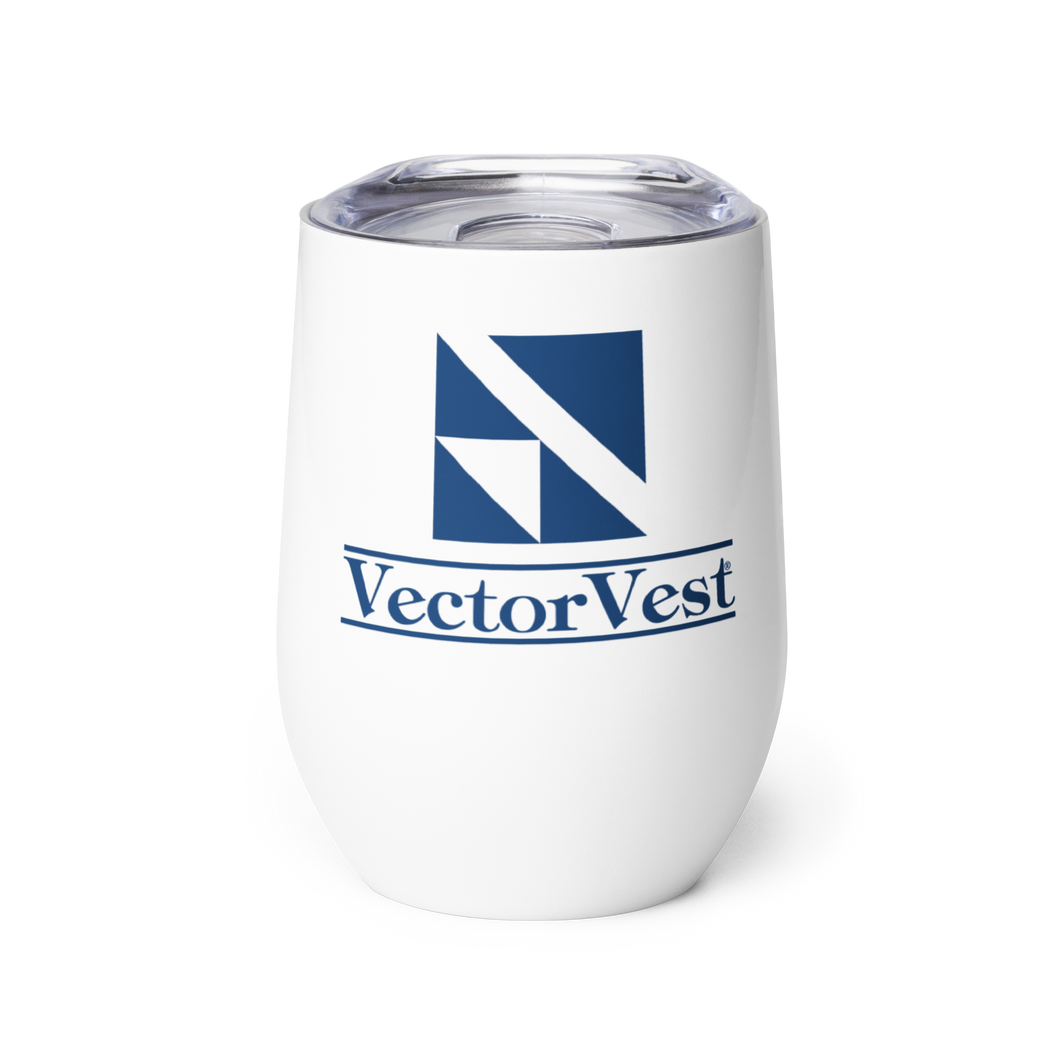 VectorVest Wine Tumbler